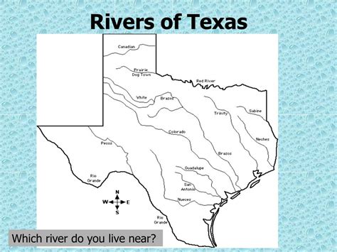 Map Of Rivers Of Texas Map 2023