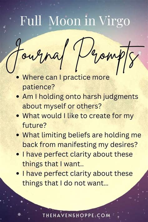 The Best Full Moon Journal Prompts To Align With Lunar Energies