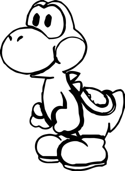 Download 128+ Yoshi Mario Printable Coloring Pages PNG PDF File
