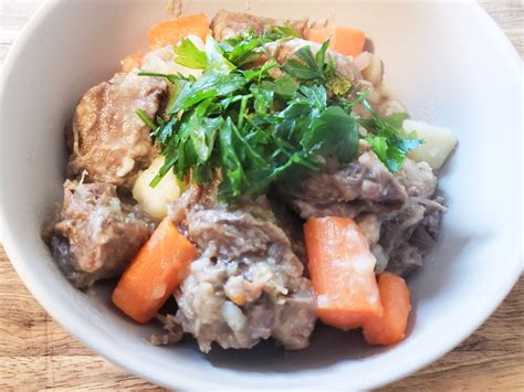 Mouthwatering Beef Tongue Stew In The Instant Pot Out By The Door