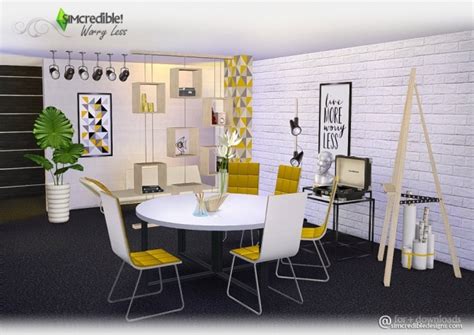 Worry Less Set At Simcredible Designs 4 Sims 4 Updates