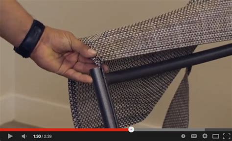Sling chair construction might look tricky, but don't be. Tropitone Sling Chair Replacement Videos | Tropitone Furniture