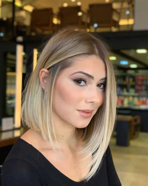 these 30 straight blonde hairstyles are sure to make you want to ditch your dark locks and go