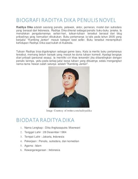 Contoh Penulisan Biografi Tokoh