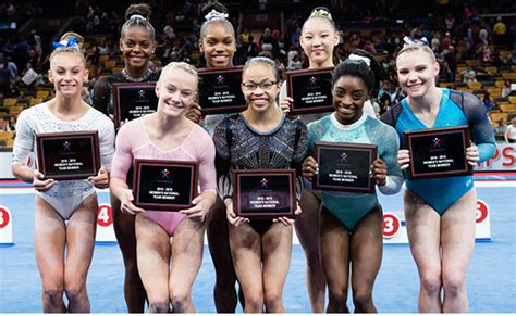 Usa Gymnastics Names 2018 19 Us Women S National Team
