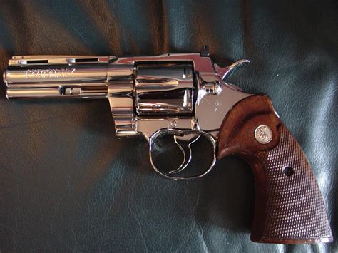 If you have never squeezed the trigger on one of these that same year another iconic revolver made its appearance, the smith and wesson model 29 combat magnum. Colt Python 4" ,357 magnum,fully refinished in ... for sale