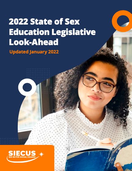 2022 State Of Sex Education Legislative Look Ahead Siecus