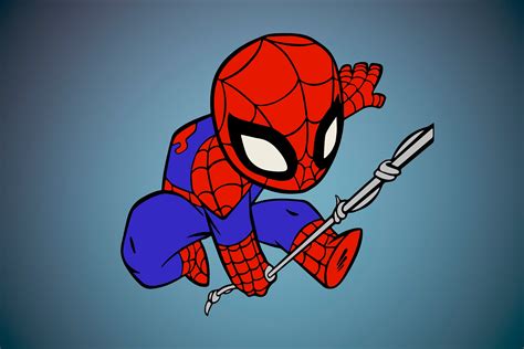 Little Spiderman Spider Man Svg Svg Files For Cricut Etsy