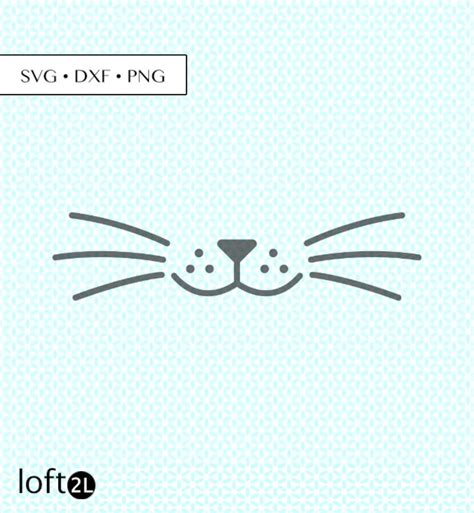 Cat Whiskers Kitty Whiskers Svg Dxf Png Cut Files Cat Whiskers Svg