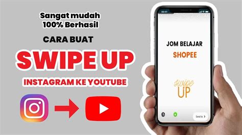 Can get a swipe up feature to drive traffic to your website landing page webinar or shopping. CARA MEMBUAT SWIPE UP INSTAGRAM KE YOUTUBE || TANPA 10K ...