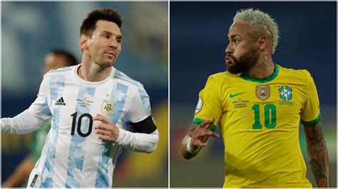 Brazil Vs Argentina Copa America Final Is More Than Messi Vs Neymar