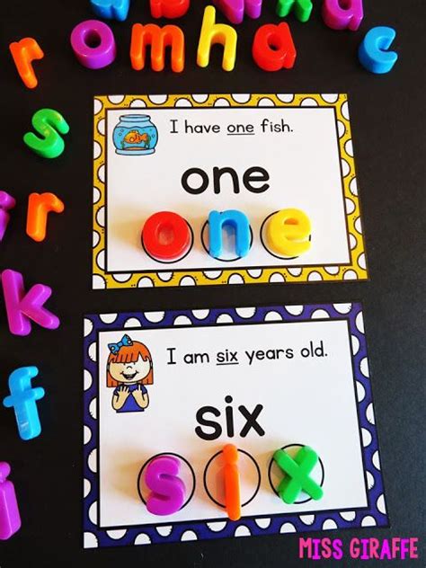 As your child embarks on their academic journey, learning to read will be at the center of the skills he or she. Number words activities cards to practice spelling numbers ...