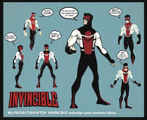 Invincible Redesign Ideas By Tryin2get On