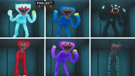 I Have All Skins Huggy Wuggy In Project Playtime Youtube