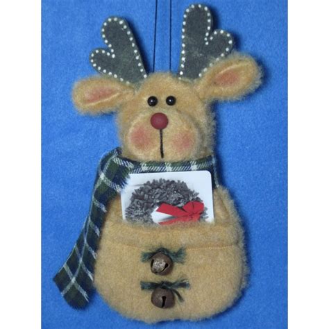Reindeer Gift Card Holder Pattern Adelines