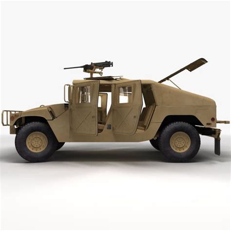 Hmmwv Wojskowy Humvee Model D Turbosquid Army Vehicles My Xxx Hot Girl