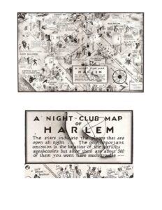 A Night Club Map of Harlem - Campbell, E. Simm - NYC Dance Regulation
