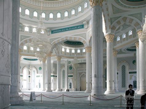 Hazrat Sultan Mosque The Main Cathedral Mosque Of Nur Sultan Astana