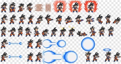 Dbz Effects Sprites Projectile Sprites Updated Dragon Ball Ulsw
