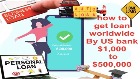 How To Get Loan Worldwide By US Bank To YouTube