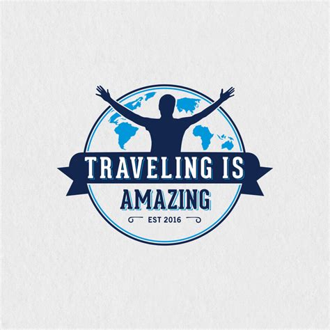 Help Traveling Is Amazing With An Inspiring Travel Logo Logo Design