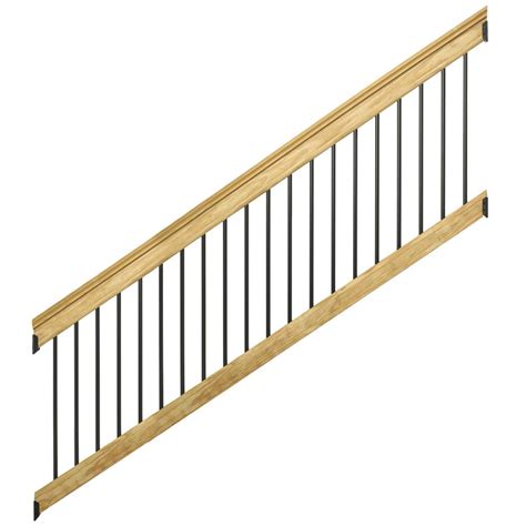 From simple and straightforward to ornate and detailed, durables vinyl railing offers an affordable deck railing option. DeckoRail 8 ft. Aluminum Pressure-Treated Southern Yellow ...
