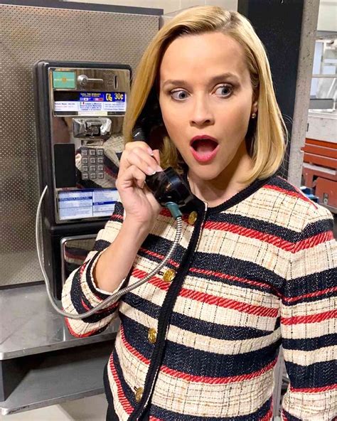 Reese Witherspoon Jokes About Working From Home