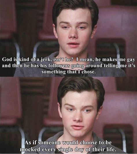 Pin By Alex On Lgbtq Glee Quotes Glee Funny Glee