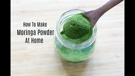 Moringa Powder - How To Make Moringa Powder At Home - Drumstick Leaves gambar png
