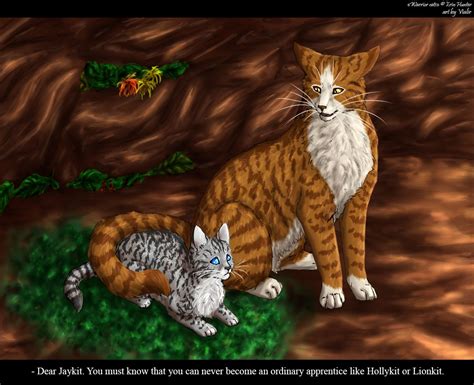 Jaykit And Leafpool By Vialir On Deviantart Warrior Cat Memes