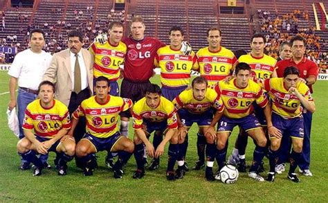 Monarcas Morelia Of Mexico Team Group In 2002 Monarcas Morelia