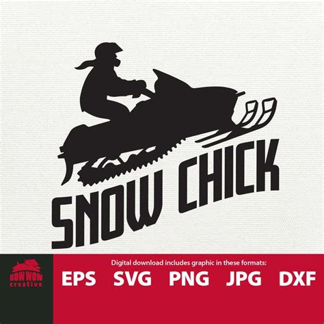 Download Snow Chick svg snowmobile svg snowmobile clipart female | Etsy