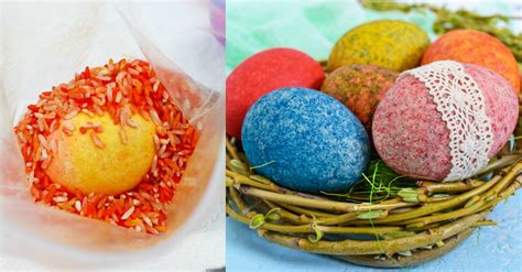 Dying Easter Eggs With Rice Kitchen Fun With My 3 Sons