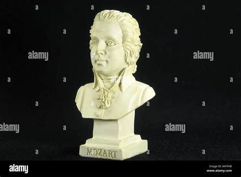 Statue Of The Composer Wolfgang Amadeus Mozart Stock Photo Alamy