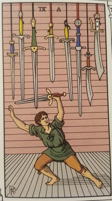 Alchemy is another thread that links all religions and faiths to the vast indra's net of spirituality. 20189219 IX of Swords (Alchemical Tarot) | Tarot cards, Tarot, Imagery