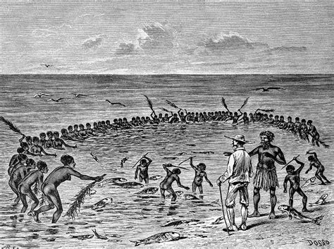 Recently, the samoan population has seen a resurgence of old samoan songs, remixed in the style samoans — n. Samoans Fishing Photograph by Bildagentur-online/tschanz