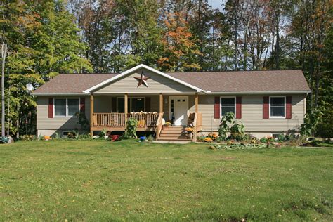 20 Ranch House With Gable Front Porch