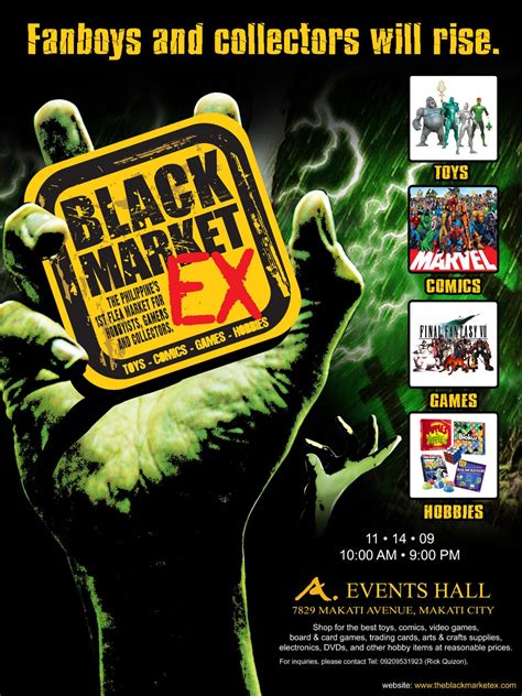The Black Market Ex A Hobby And Collectibles Flea Market