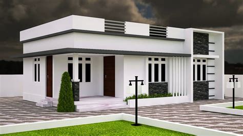 683 Sq Ft 3bhk Modern Single Floor House And Free Plan Home Pictures