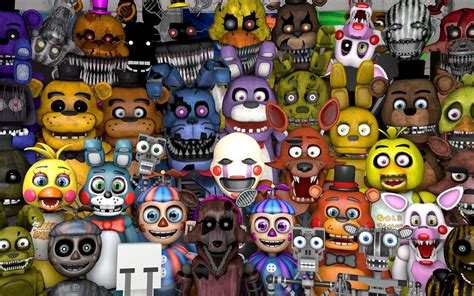 Nomes Dos Personagens De Five Nights At Freddy S Ictedu