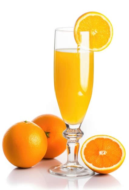 Premium Ai Image Glass Of Orange Juice