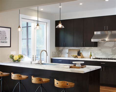 I honestly dont want to spend that much so leaning more towards painting. Espresso Cabinets | Houzz