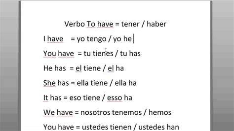 ingles - clase 03 verbo to have - have got - YouTube