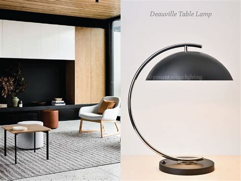 Floor lamps range from simple, to modern and to elaborate. Stainless Deauville Table Lamp for a Modern Retro Interior
