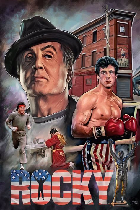 Rocky By Oscar Martinez Cartazes De Filmes