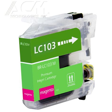 ¿no es lo que estabas buscando? COMPATIBLE BROTHER LC103M (LC103M LC101M) INKJET CTG, MAGENTA, 600 HIGH YIELD - Impress Computers