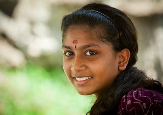 Thaipusam is a hindu festival celebrated mostly by the tamil community on the full moon in the tamil month of thai (january/february). Portrait Of A Girl In Batu Caves In Annual Thaipusam Relig ...