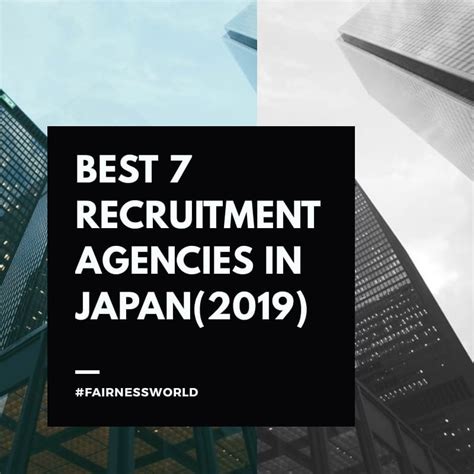 7 Best Japan Recruitment Agencies For Foreigners | FAIR Work in Japan