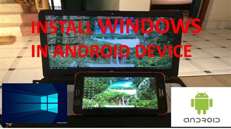 How To Install Windows 10 On Your Android Device Youtube