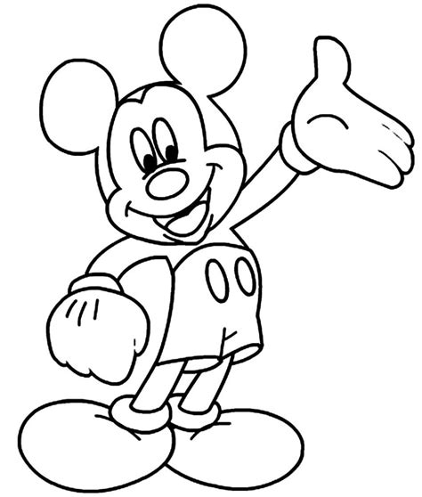 50 Desenhos De Mickey Para Colorir Pop Lembrancinhas